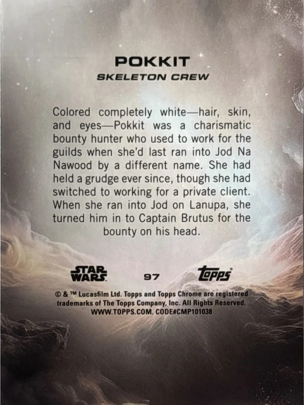 Topps POKKIT Chrome Card – Refractor - Picture 2 of 2